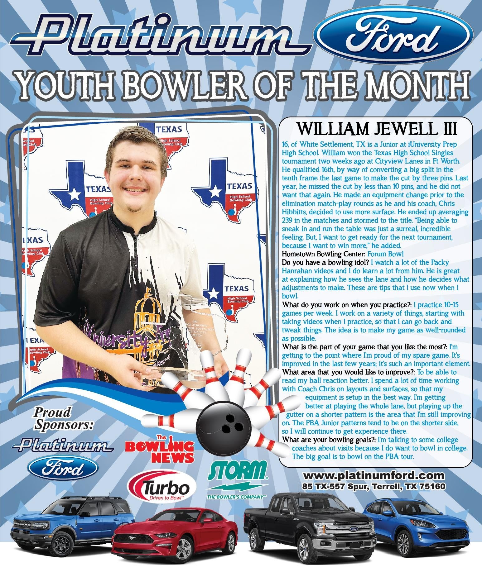 Bowler of the month 2